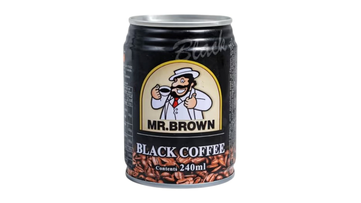 Mr. Brown Black Coffee 240ml
