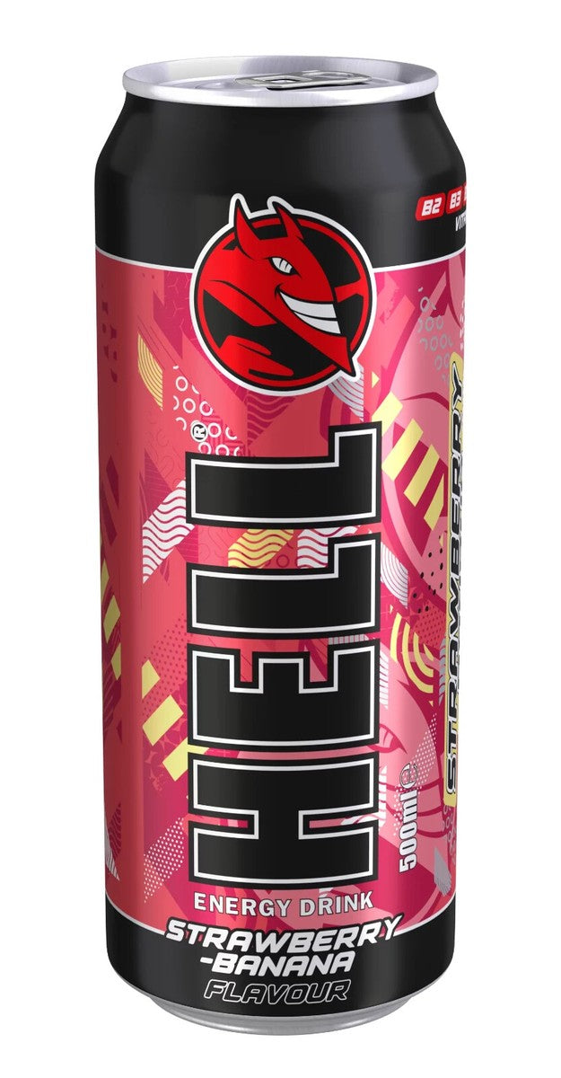 HELL Strawberry-Banana 500ml